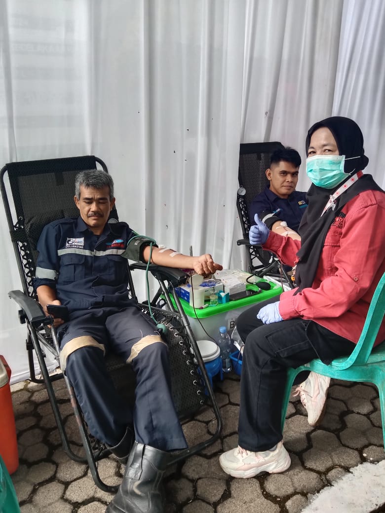 Dorong Kepedulian Sosial PLN Nusantara Power UP Bukit Asam Gelar Donor Darah di Lingkungan Kerja